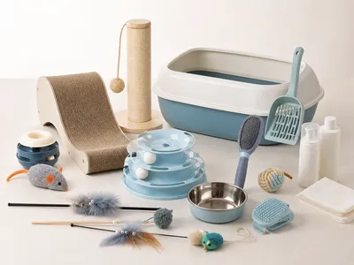 Cat supplies for mixed container pet supplies orders