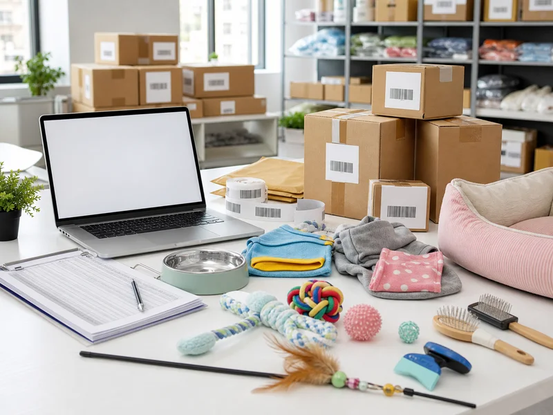 Pet supplies product supply and export coordination